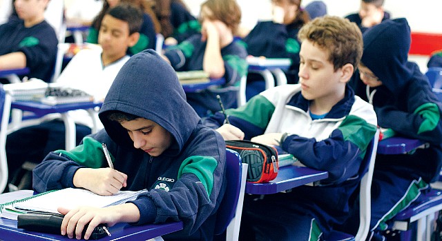 Mais de 9 milhões se inscreveram para o exame deste ano. Foto: Daniel Guimarães/Divulgação Grupo A Educacional